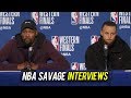 MOST SAVAGE NBA INTERVIEWS 2019 SEASON