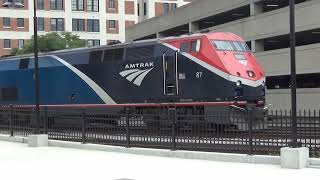 Amtrak 449, Lake Shore Limited in Worcester on August 2, 2026