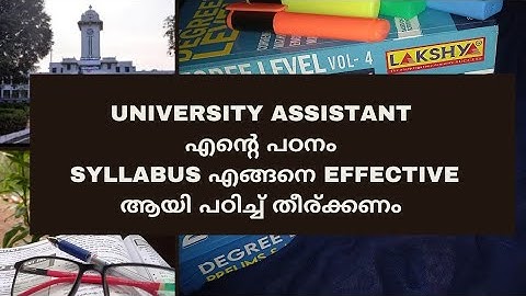 How to I prepare for University Assistant 2022 -23 exam* University Assistant my study strategy*