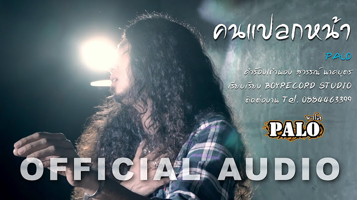 คนแปลกหน้า - วงพาโล PALO【Official Audio】