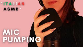 Asmr Ita- Mic Pumping, Swirling, Breathing, Blowing Italian Soft Spoken Intense Tingles