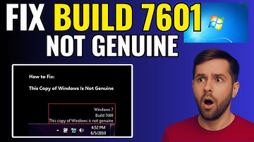 How to Fix Windows 7 Build 7601 This Copy of Windows Is Not Genuine | Permanent Solution