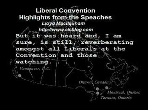 Liberal Convention - Speeches