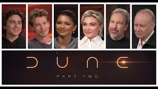 Dune Part 2 interviews  Timothée Chalamet, Austin Butler, Zendaya, Florence Pugh, Denis Villeneuve