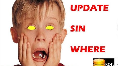 EL TEMIDO Update Sin where