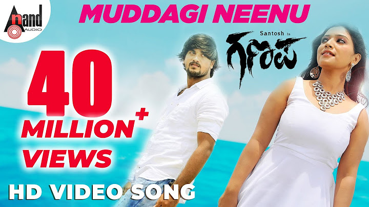 Muddagi Neenu Video Song | Ganapa - ಗಣಪ | Sonu Nigam | Jayanth Kaikini | Santhosh | Priyanka |