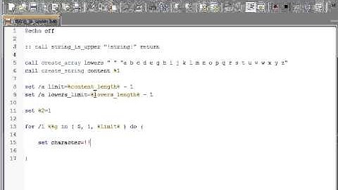Batch 80 String is Upper