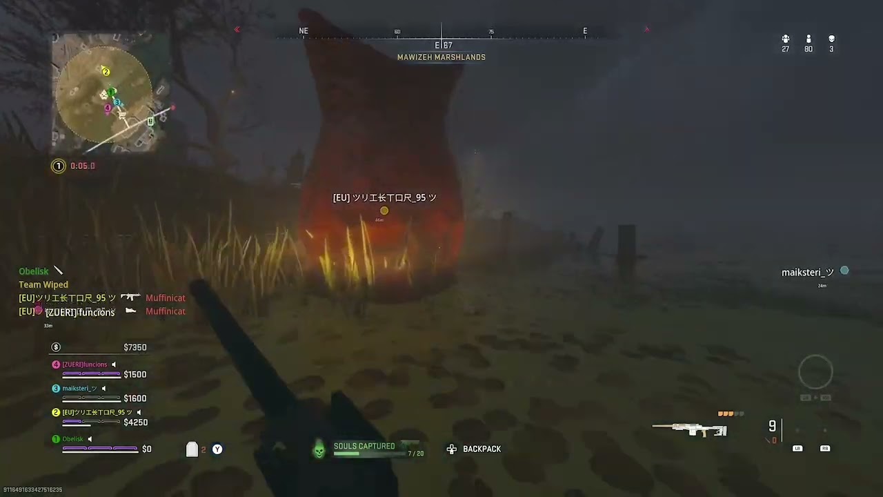 Warzone 2 Halloween Swamp Creature Boss Fight: