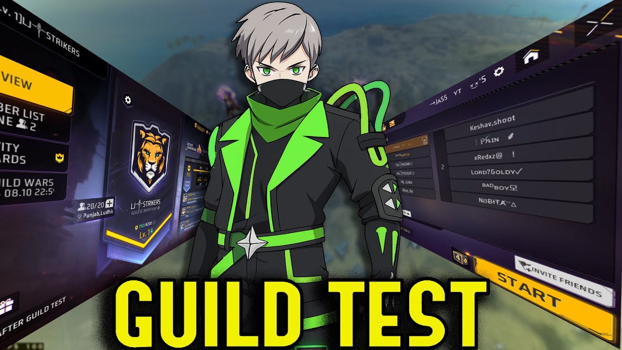 [LIve 🔴]Guild Test With Jass Yt | Join Fast Everyone 