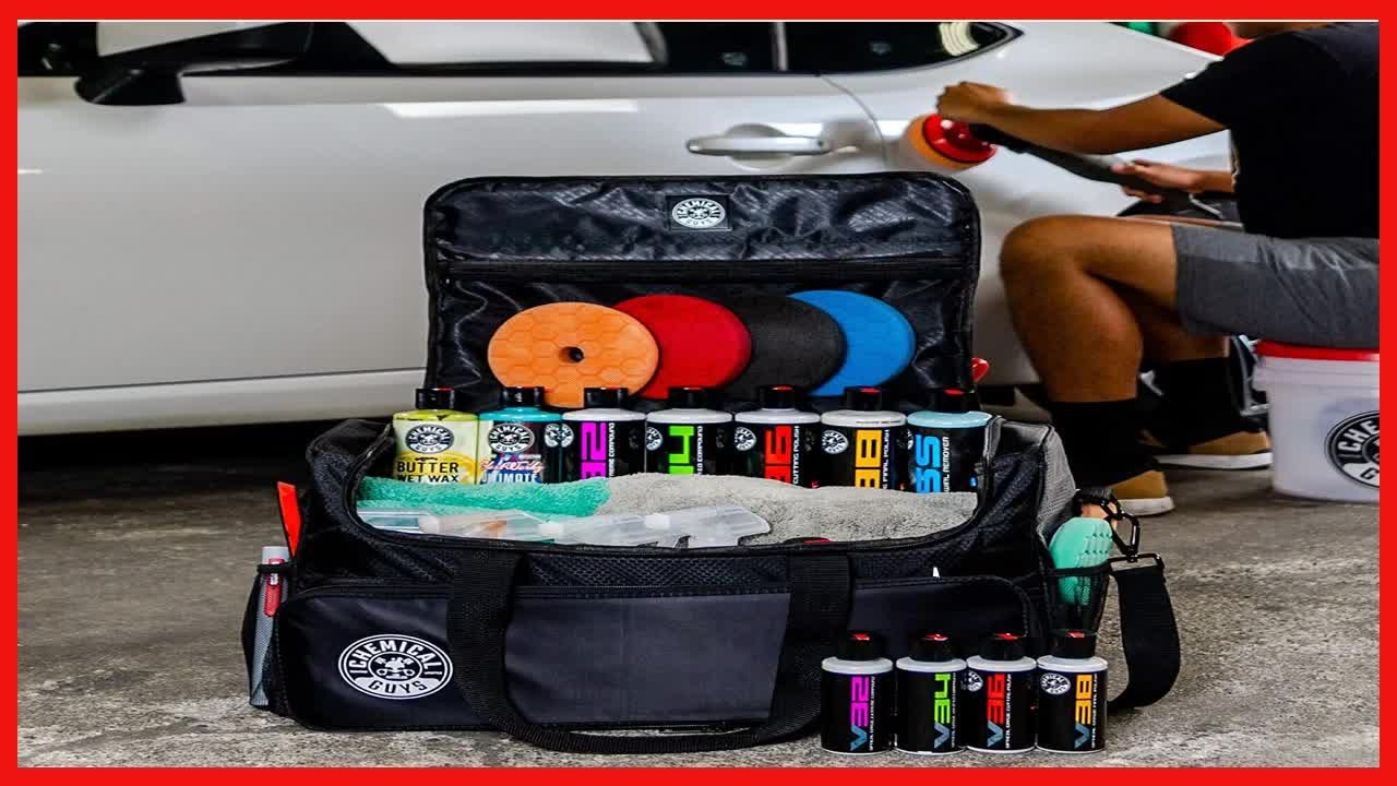 Chemical Guys Arsenal Range Trunk Organizer & Detailing Bag w/Polisher Pocket - ACC614