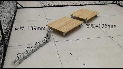 multiple motion modes of a snake-like robot