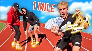 FIRST To Run 1 Mile IN HIGH HEELS Wins $25,000 FIRST To Run 1 Mile IN HIGH HEELS Wins $25,000