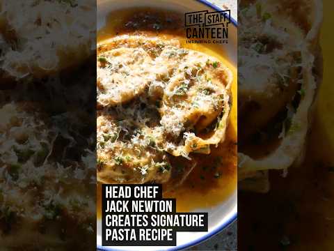 London chef Jack Newton creates signature pasta recipe with crab and langoustine