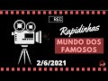 #Famosos  |   NOTÍCIAS RAPIDINHAS DO MUNDO DOS FAMOSOS