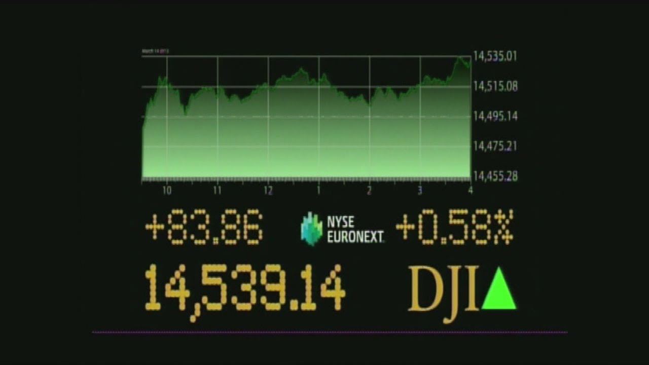 Dow Jones setting new record highs