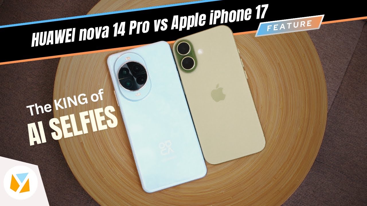 HUAWEI nova 14 Pro vs iPhone 17 | Who’s the King of AI Selfies in 2025?