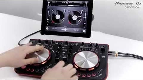 Pionner DDJ- WEGO Ergo iPAD Demo & Scratch