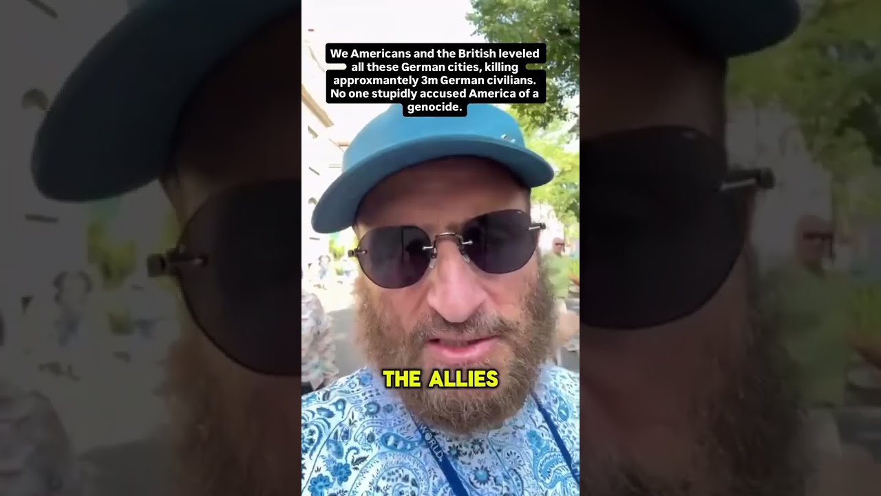 We Americans And The British Leveled All These German Cities Killing Approxmantely 3m