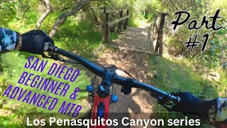 San Diego beginner and advanced mountain biking trail review in Los Peñasquitos Canyon