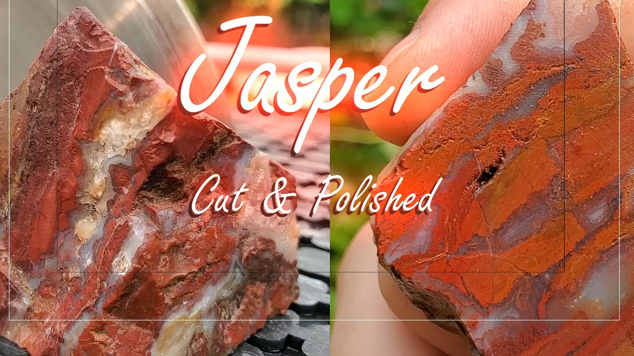 Cut and Polished Red Jasper YouTube