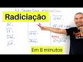 FÁCIL e RÁPIDO | RADICIAÇÃO EM 8 MINUTOS