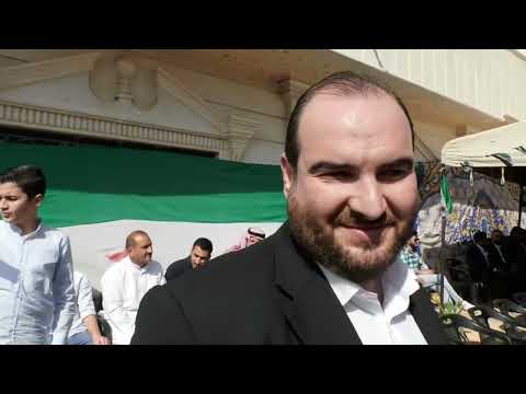 اول حفل زواج جماعي في محافظة درعا الغارية الغربية على نفقة رجب مشمش ابوسمير الجزء الثاني 