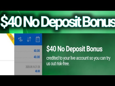 Forex No Deposit Bonus For Biginners $40 |Welcome Bonus For Forex | No Deposit Bonus | Welcome Bonus