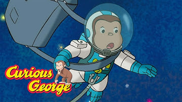 George Saves the Space Mission 🐵 Full Episodes | Curious George