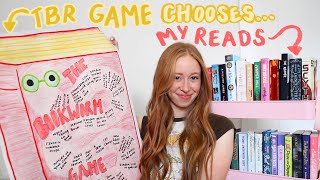 TBR board game chooses my March reads!!