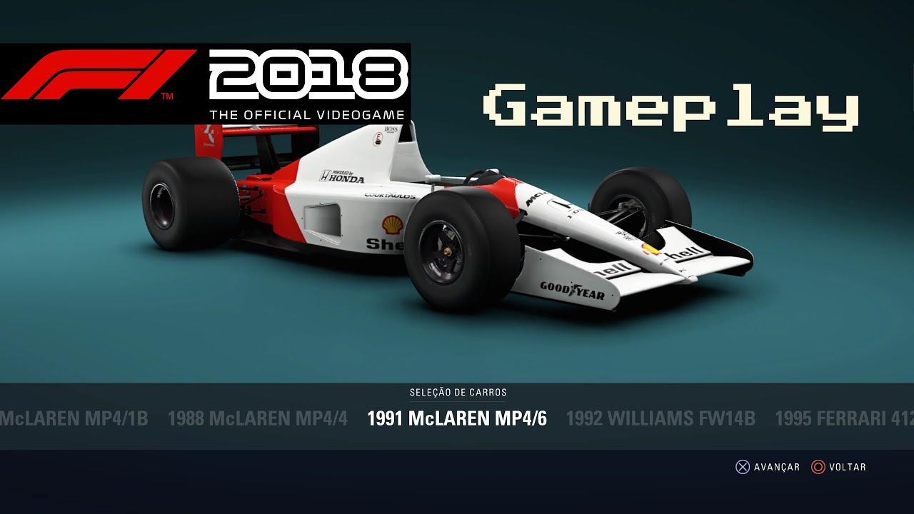 1991 Mclaren Mp4 6 F1 18 1080p 60 Fps Youtube