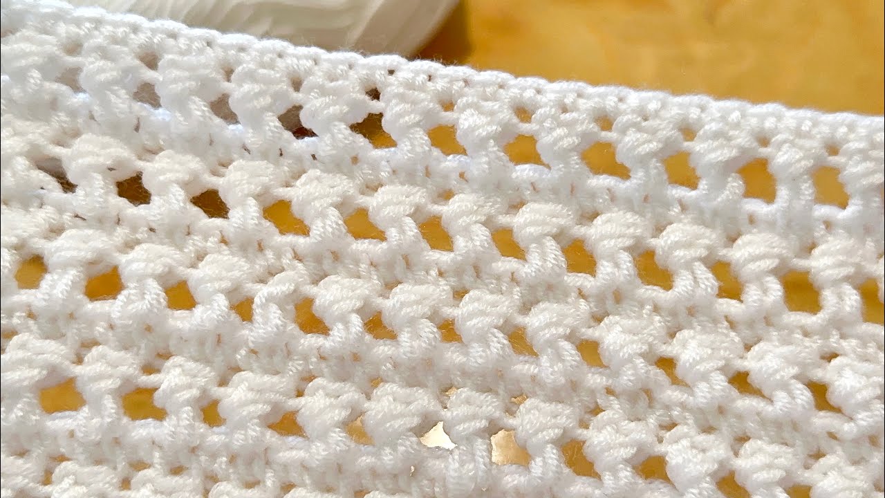 The EASIEST and FASTEST Crochet Pattern for Beginners! ⚡️ 🥰 LOVELY Crochet  Stitch for Baby Blanket 