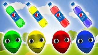 DAME TU COSITA 👽 Pepsi 👽 Color Challenge Wrong Heads Yeşil Uzaylı Alien Green El Chombo by Small World 827,366 views 1 year ago 1 minute, 18 seconds