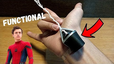 Real FUNCTIONAL SPIDER-MAN Far From Home Web-Shooter // LET