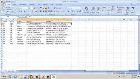 SAP BW Training Video : Master Data Text Loading From Flat File (Excel file) into SAP BW 7.4