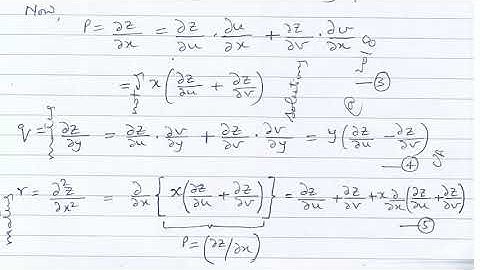 UPSC IAS CSE MAIN Q No 7a 2017 Mathematics optional paper II SOLVED