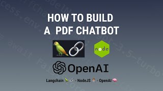 PRIVATEGPT AI ChatBot For Your PDF File With OPENAI ? + Langchain js? + Nodejs ??‍?