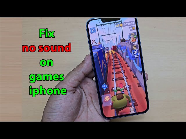 Fix no sound on games iphone 13 11 12 14 pro class=