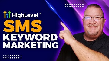 SMS Keyword Marketing - GoHighlevel Setup #gohighlevel