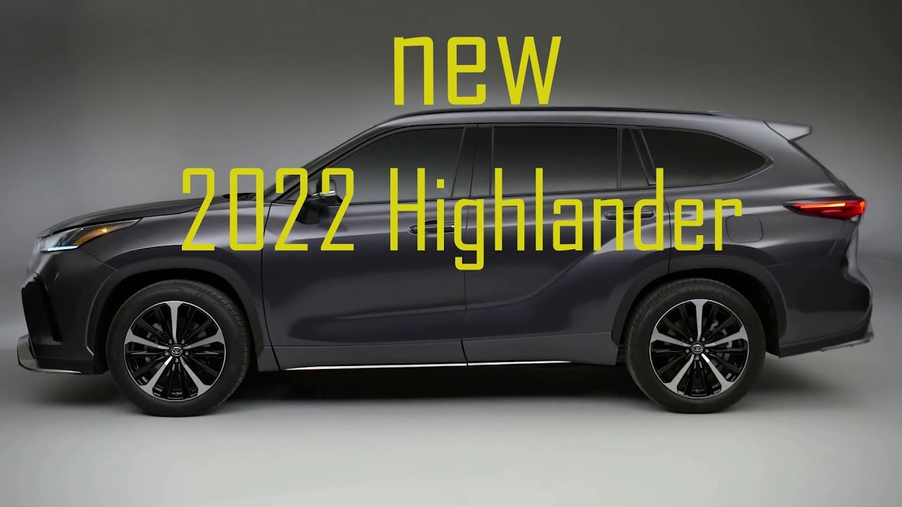 Новый Тойота Хайлендер 2022 Фото