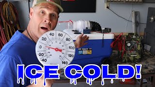 DIY Ice Cooler Air Conditioner