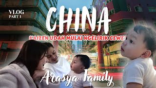 BABYMOON KE CHINA PART 1 | PERTAMA KALI NGAJAK KAIZEN KELUAR NEGERI