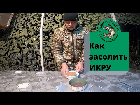 Как засолить ИКРУ в домашних условиях (щучью).
