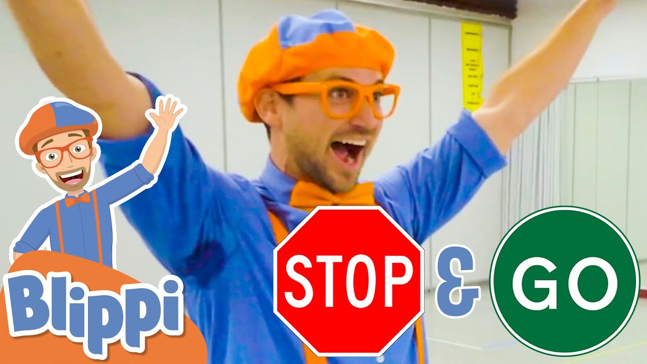 STOP and GO Song  Educational Songs For Kids 