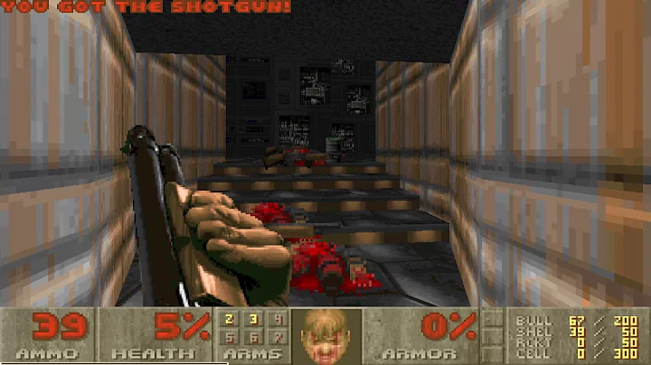 Doom E1M3s UV Speed in 45s by Adam Williamson