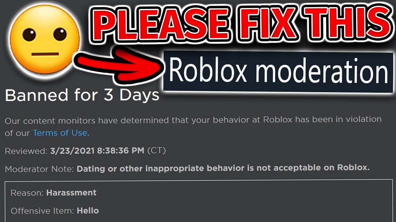 Roblox Keeps Banning Us For No Reason Youtube - why did roblox ban me