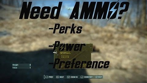 Fallout 4 Tips | Getting a TON of Ammo!