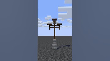 Minecraft Lamp Post Design Idea #44