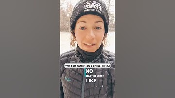 COLD WEATHER RUNNING TIP #3: Warm-Up First #winterrunning