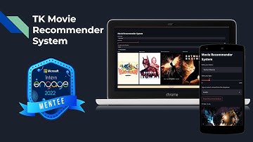 MS Engage 2022 | Project Video Demo | TK Movie Recommender System