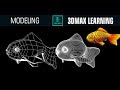 Modeling fish with poly modeling in 3d max